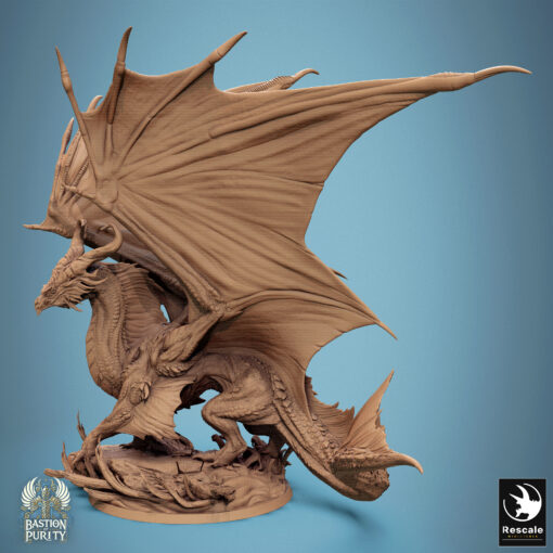 Bastion of Purity OldBronze Dragon Stand 02