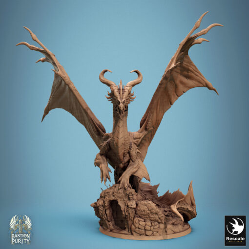 Bastion of Purity OldBronze Dragon Stand Door 01