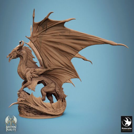 Bastion of Purity OldBronze Dragon Stand Door 02