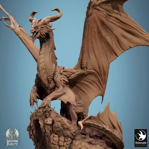 Bastion of Purity OldBronze Dragon Stand Door 04