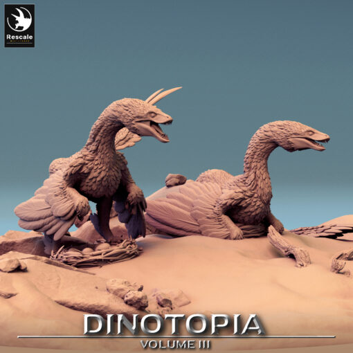 Dinotopia WildNest Microraptors 05.5615