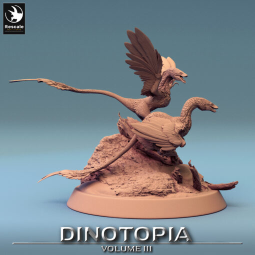 Dinotopia WildRock Microraptors 03.5617