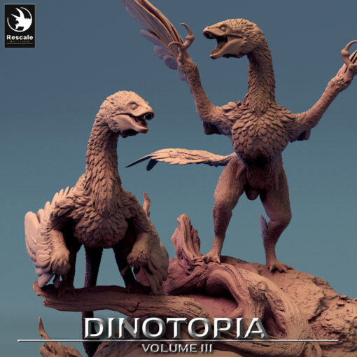 Dinotopia WildRock Microraptors 05.5619