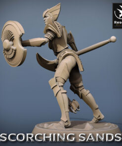 Egyptian Soldier Attack Axe Parry 03 New