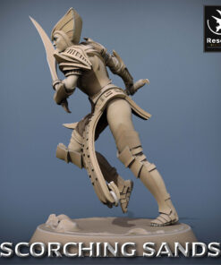 Egyptian Soldier Run Khopesh 03 New