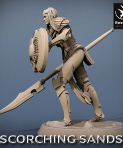 Egyptian Soldier Run Lance 03 New