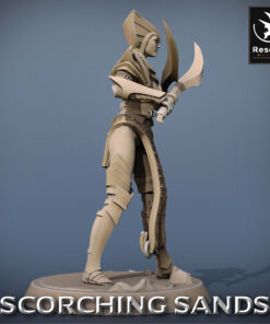 Egyptian Soldier Walk Khopesh 03 New