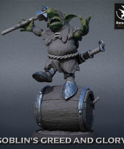 Goblin Monk A Barrel Bomb 01 02 New