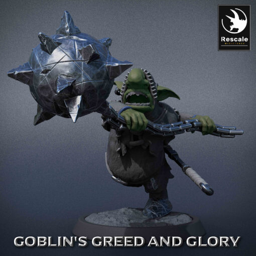 Goblin Monk B Falling CanonBall 01 02 New