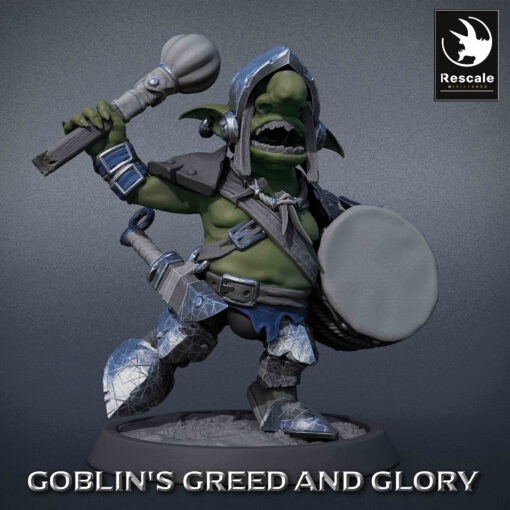 Goblin Warrior Drummer 01 02 New