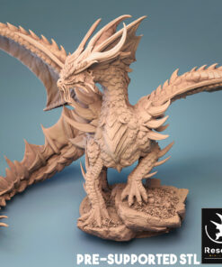 Gold dragon 3 Render TPL