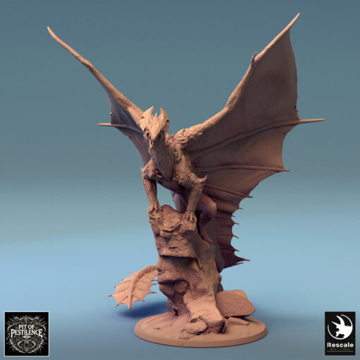 Pestilence BrassDragon Stand OpenMouth 01 02.6500 copie