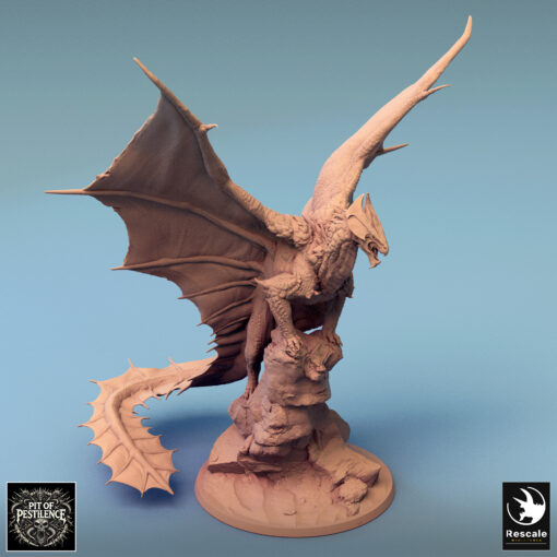 Pestilence BrassDragon Stand OpenMouth 04.6502