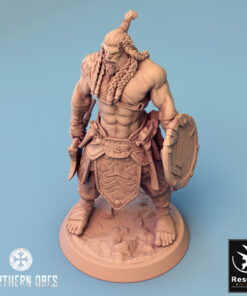 orc soldier axe stand 04 4572 al