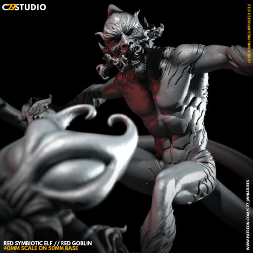 resize red goblin beauty render