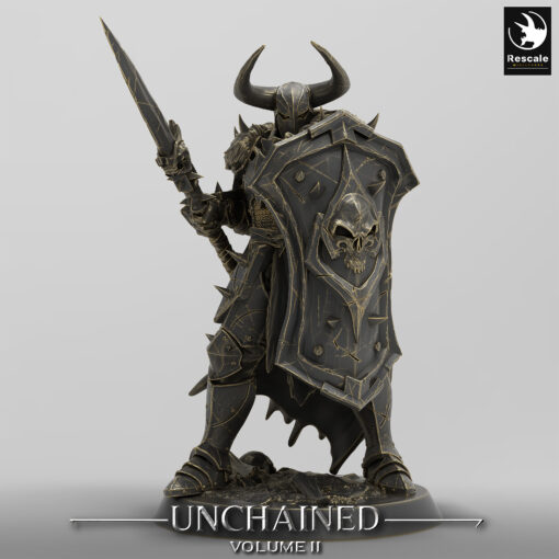 unchained block spear warrior 01 02 4990 lighting al