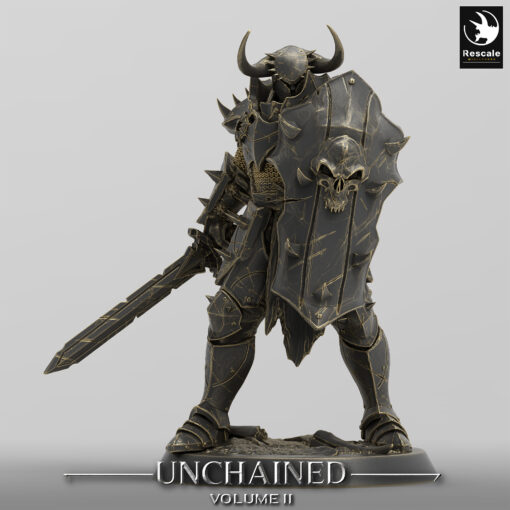 unchained block sword warrior 01 02 5329 lighting al