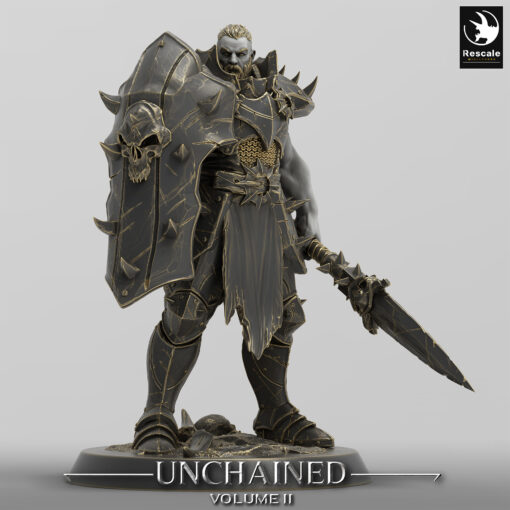 unchained guard spear warrior 02 5143 lighting al