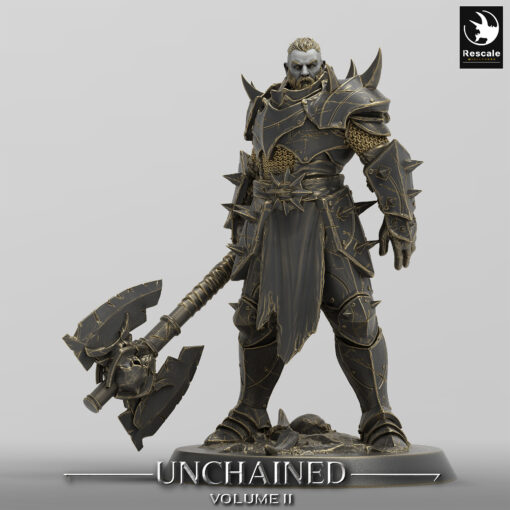 unchained look axe warrior 02 5158 lighting al