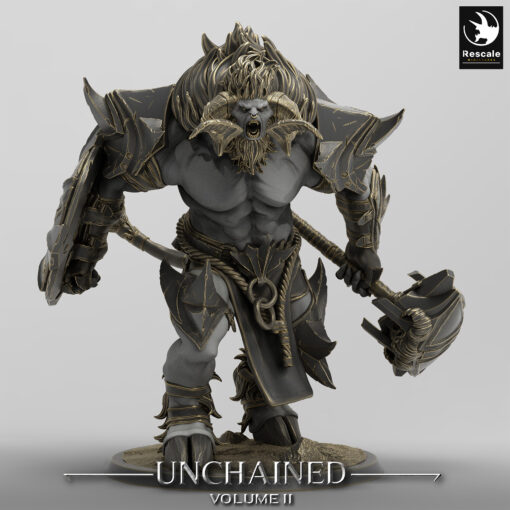 unchained minotaur cry 02 hammer 4995 lighting al