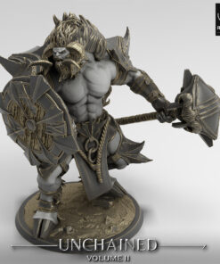 unchained minotaur guard hammer 03 5008 lighting al