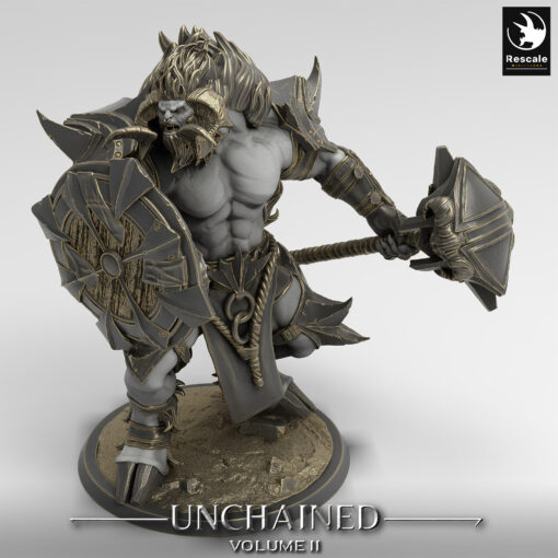 unchained minotaur guard hammer 03 5008 lighting al