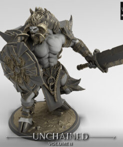 unchained minotaur guard sword 03 5011 lighting al