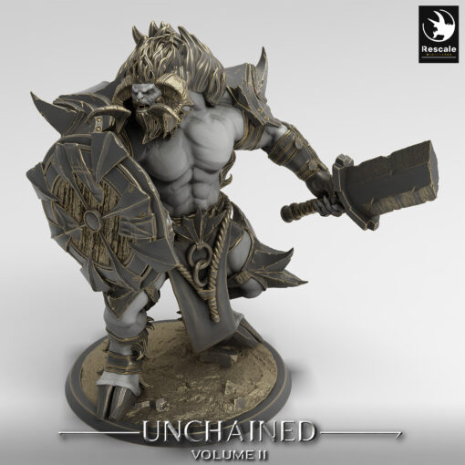 unchained minotaur guard sword 03 5011 lighting al