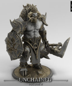 unchained minotaur stand axe 03 5026 lighting al