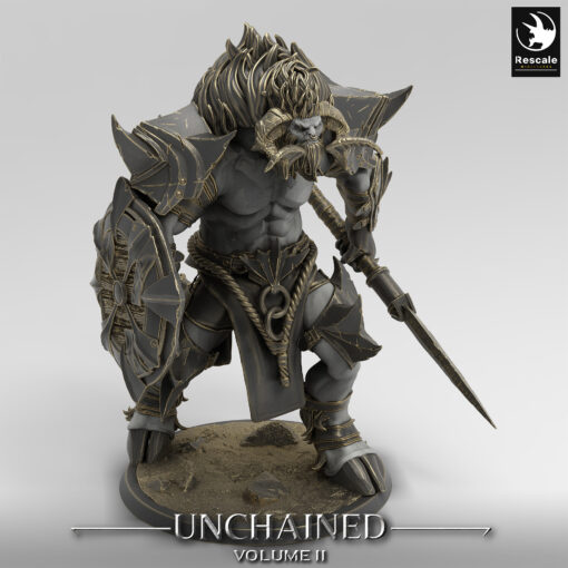 unchained minotaur walk spear 03 5035 lighting al