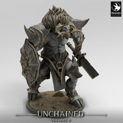 unchained minotaur walk sword 03 5036 lighting al