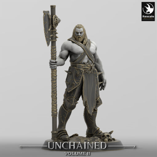 unchained pose axe ranger 02 5361 lighting al