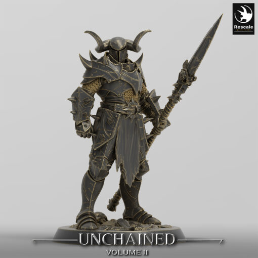 unchained spearalone warrior 01 02 5194 lighting al