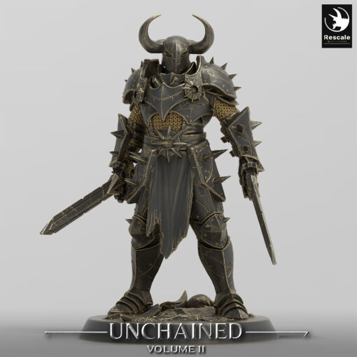 unchained stand sword warrior 01 02 5213 lighting al