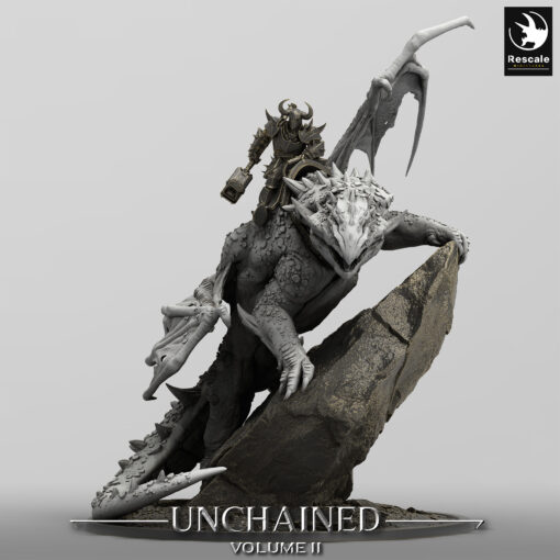 unchained volcanicdragon perch ridder 01 02 5341 lighting al