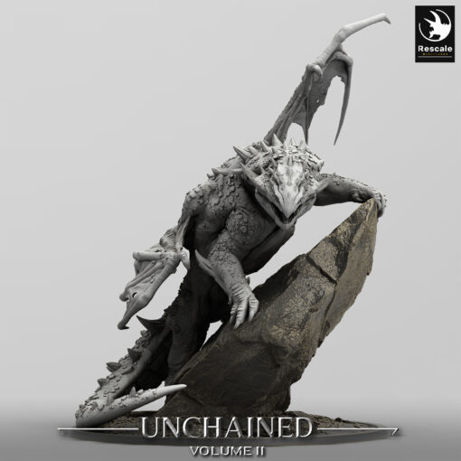 unchained volcanicdragon perch wild 02 5343 lighting al